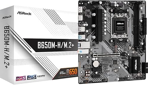 Carte Mère ASRock B650M-H/M.2 DDR5 (AM5) Micro ATX