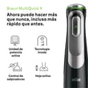 Braun MultiQuick 9 MQ Hand Blender - with Active PowerDrive and SplashControl, incl. Masher, Vegetable Masher, Blender, Chopper & Whisk, 1200 Watt, Black/Stainless Steel - 5