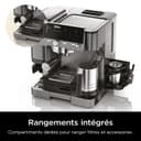 Ninja Luxury Premier 3-in-1 Coffee Maker, Espresso, Cold Brew Coffee and Filter Coffee, 4 Automatic Foam Presets, Dark Grey ES601EUGM - 3