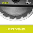 RYOBI - Scie Circulaire Sans Fil 18V ONE+ RWSL1801M – Lame Ø150 mm 18 dents, Réglage Profondeur et Inclinaison – Coupe Bois, OSB, Panneaux – Batterie Non Incluse - 4
