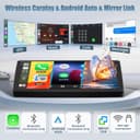 Roinvou 4G+64G Android 15 Autoradio pour Citroen Berlingo & Peugeot Partner 2015-2018 sans Fil Carplay Android Auto, 9'' Incell Écran Tactile Radio GPS Bluetooth FM RDS WiFi EQ SWC Caméra de Recul - 4