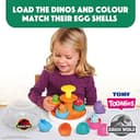Toomies E73252 Tomy Spin & Hatch Dino Eggs, Dinosaur Children, Jurassic World, Educational Shape Sorter with Colours and Sound, Toy for Baby Boys & Girls Aged 1, 2 & 3 Years Old, Multicoloured - 3
