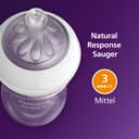 Philips Avent - Biberons à Réponse Naturelle de 260 ml sans BPA, pour les bébés de 1 mois et +, Lot de 3 (modèle SCY903/03) - 8