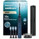 Philips Sonicare DiamondClean 9000 - Brosse à dents électrique avec application, Édition spéciale, Capteur de pression, Socle de charge, Bleu marine, modèle HX9911/89 - 1
