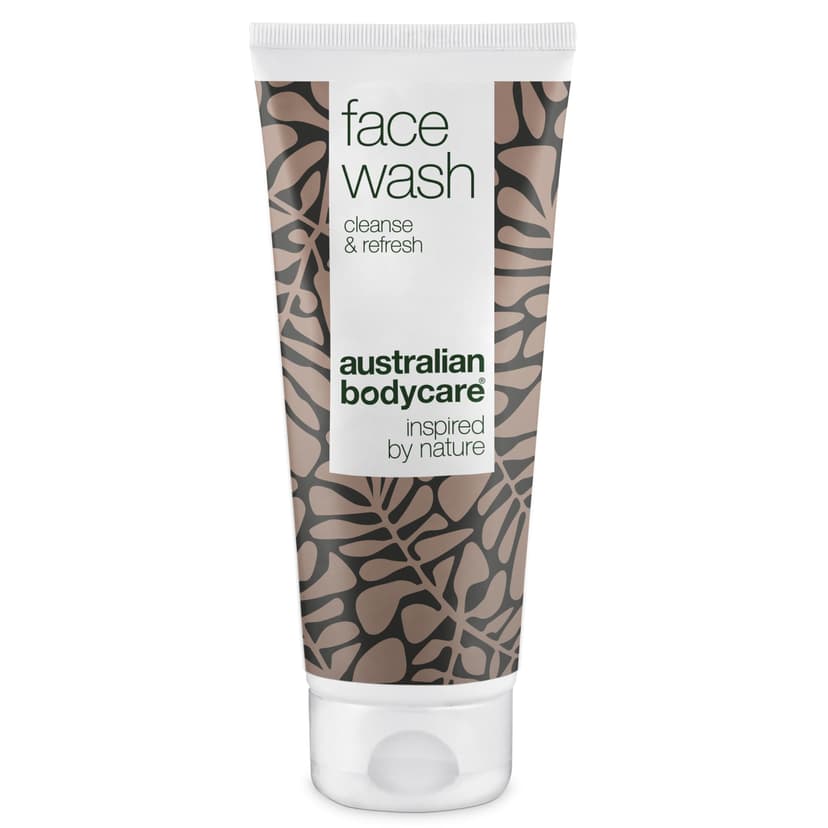 Australian Bodycare Face Wash 100ml - Facial cleanser with Tea Tree Oil | Deep Cleansing Spot Wash against acne and oily skin | For Women & Men - 1