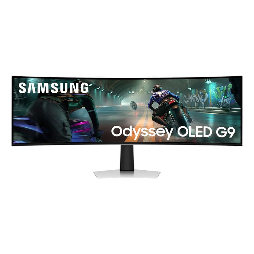 SAMSUNG Odyssey G9 G91SD, OLED, DQHD Moniteur de jeu super large, taux de rafraîchissement 144 Hz et temps de réponse 0,03 m (GTG) - 1