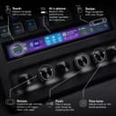 Elgato Stream Deck + XL – Customizable Control Platform With Macro Keys, Multifunction Dials, Touch Strip for Professional Systems & Production – USB-C for PC and Mac - 4