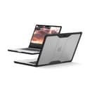 URBAN ARMOR GEAR Plyo Case pour Apple MacBook Air 15 Housse (M4 / M3 / M2-2025/2024 / 2023) (Résistante aux Chutes, Fentes d'aération intégrées) Ice/Noir (Transparent) - 1