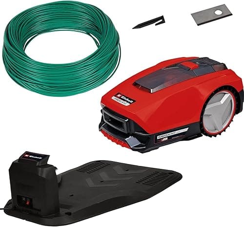 Einhell mower robot FREELEXO 300 Solo Power X-Change (Li-Ion, 18 V, 300 m², second-area mode, with installation accessories, without battery)