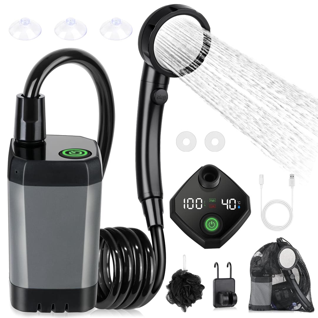 Spopal Camping Douche Portable, [Imperméable] Kit Douche …