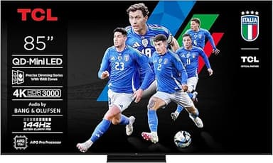 QD Mini LED Pro Tcl 85C79K 85" 4K UHD 2025 Brushed Alumin…