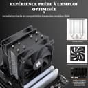 Thermalright Assassin X 120R SE PLUS CPU Air Cooler, AX120R SE Plus, 4 Heatpipes, Double PWM Quiet Fan CPU Cooler with S-FDB Bearings, for AMD AM4 AM5/Intel LGA 1700/1150/1151/1200, PC Cooler - 3