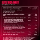 Dymatize Elite 100% Whey Smooth Banana 2170g - High Protein Low Sugar Powder + Whey Protein and BCAAs - 6