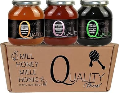 Pure bee Honey 100%. Unpasteurized and unheated raw Honey…