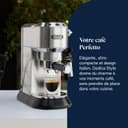 De'Longhi Dedica Style, Traditional Pump Espresso Machine, Coffee and Cappuccino Maker, EC685M, Silver - 2