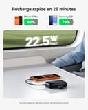 INIU Batterie Externe, 22.5W Fast 20000mAh Power Bank Charge Rapide, Powerbank Portable USB C Input & Output PD3.0 QC4.0 Chargeur Compatible avec iPhone16 15 14 13 12 11 Pro Max Samsung 24 23 22 21 - 4