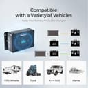 Renogy 12V 50A DC-DC On-board Battery Charger with MPPT for Gel, AGM, and Lithium Batteries Using Multi-Stage Charging, in RVs, Cars, Boats, Yachts, Recommended to Match with 60A ANL Fuse - 8