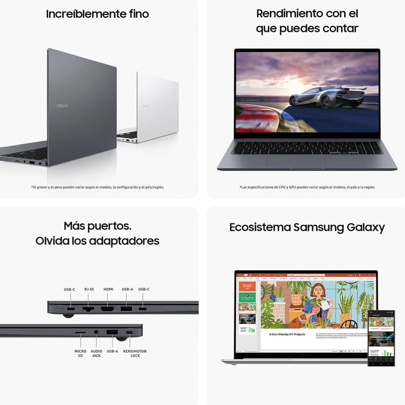 Samsung Galaxy Book4 15 NP750XGJ-KG4FR Intel Core i5-1335U/16GB/512GB SSD/15.6" + Win 11/Clavier FRANÇAIS - 7
