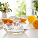 Glasmark KROSNO 1992 Lemon Squeezer Glass Citrus Juicer Lime Press Transparent Dishwasher Safe - 4