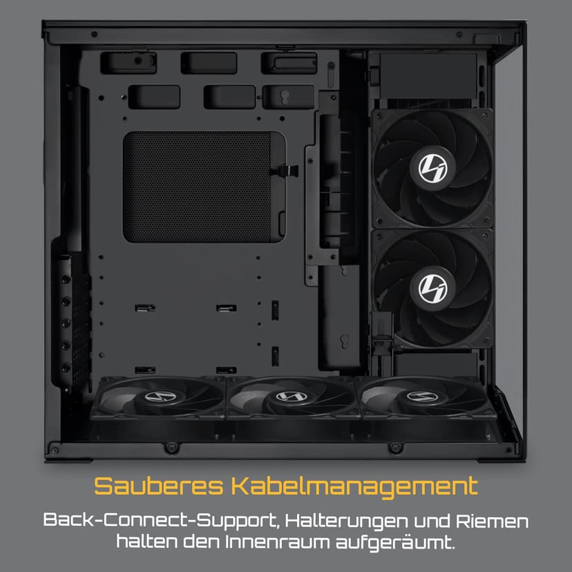 Lian Li O11 Dynamic Mini V2 Flow Midi-Tower Case - Black - 4