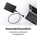 Toshiba Canvio Partner 2To Portable 2.5" HDD externe,Disque dur mécanique, USB 3.2 Gen 1, compatible Mac et Windows, USB Powered - 5