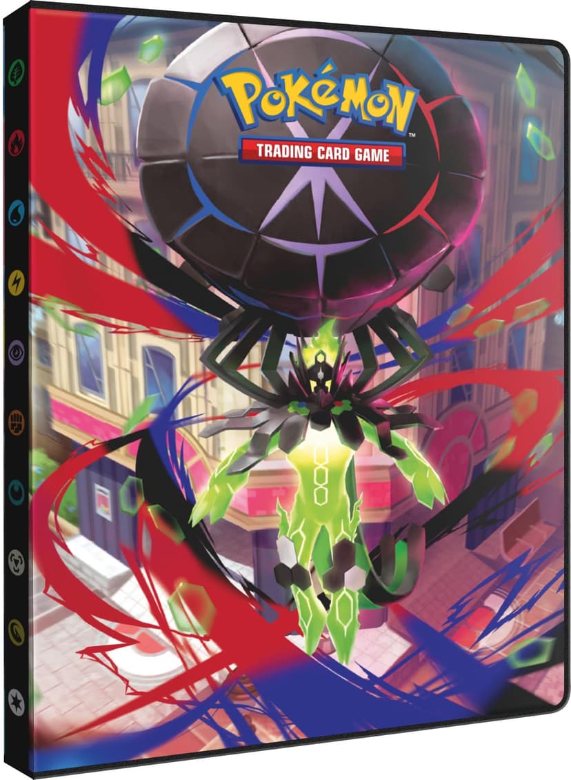 Ultra PRO Pokémon Mega Evolution Perfect Order 9-Pocket Portfolio Binder – Mega Zygarde & Mega Clefable – Holds 252 Standard Size Cards - 1