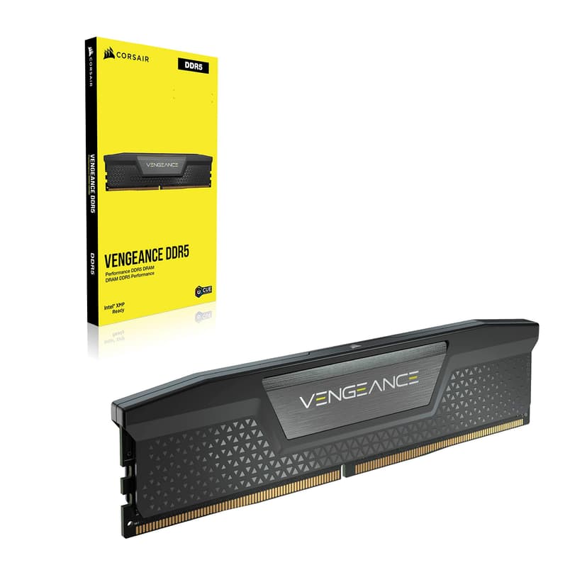 CORSAIR VENGEANCE DDR5 RAM 48GB (2x24GB) 6000MHz CL36 Intel XMP iCUE Compatible Computer Memory - Black (CMK48GX5M2E6000C36) - 7