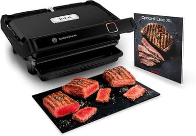 Tefal OptiGrill Elite XL, Contact Grill, 16 Programmes, D…