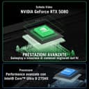 ASUS ROG Strix SCAR 16 (2025) avec écran ROG Nebula de 16" à 240Hz, NVIDIA GeForce RTX 5090 24 Go, Intel Core Ultra 9 275HX, 32 Go RAM, 2 To SSD, Win 11 Home, G635LX#B0DWSW774K, Disposition ITA, Noir - 2