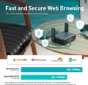 GL.iNet GL-BE3600 (Slate 7) Routeur de Voyage Portable, Routeur Gigabit Wi-FI 7 Double Bande de Poche, OpenVPN et Wireguard pour Wi-FI publique et hôtelière, Entreprises/Aux Croisières/RV/Aux Avions - 4