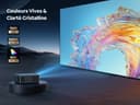 【1500 ANSI/Compatible Netflix】Vidéoprojecteur 4K Dolby 36W, AI Auto Focus/Keystone TOPTRO Projecteur Video WiFi6 Bluetooth FHD 1080P, 2*18W Haut-Parleurs Rétroprojecteur 4K Home Cinéma Extérieur/PS5 - 4