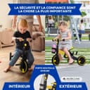 Mobiclinic®, Tricycle 5 en 1, Chase, Évolutif, De, À Ans, Guidon et siège réglables, Ultraléger 3, Kg, Montage Facile, Roues Anti-crevaison, Jusqu'à 25, Porte-Bouteille - 6