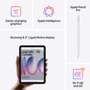 Apple iPad mini (A17 Pro): Apple Intelligence, 8.3-inch Liquid Retina Display, 128GB, Wi-Fi 6E, 12MP Front/12MP Back Camera, Touch ID, All-Day Battery Life — Space Grey - 4