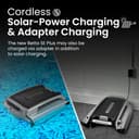 Betta SE Plus - Solar Powered Robotic Pool Surface Skimmer with Dual Charging Options and 30-Hour Continuous Cleaning Battery Power, Shallow Water Safeguard, and Twin Salt Chlorine Tolerant Motors - 3