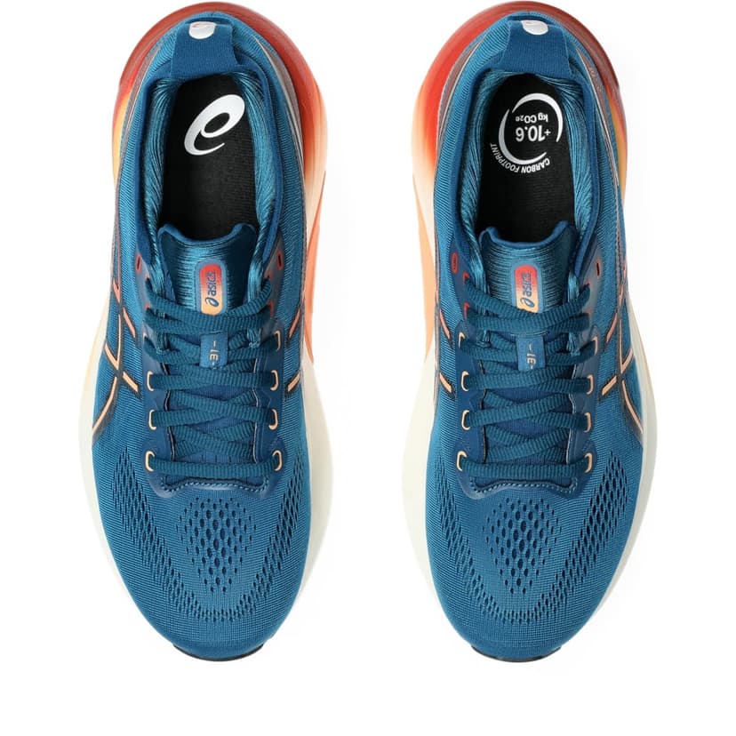 ASICS Men's Gel-Kayano 31 Running Shoes, Rich Navy/Spice Latte, 9 UK - 6