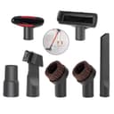 Vacuum Cleaner Attachments, Vacuum Cleaner Attachments, Suitable for Vacuum Cleaners with 32-35 mm Inner Diameter of Interface, Pack of 7 - 1