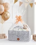 Maliton Nappy Caddy, Newborn Essentials for Diaper Caddy, Sturdy Portable Washable Baby Caddy with Detachable Compartments. Baby Shower Gifts for Mum, Nappy Organiser for Indoor Outdoor, Grey - 8