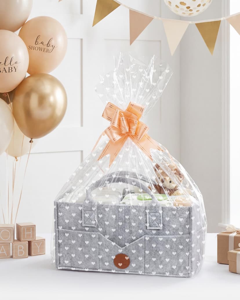Maliton Nappy Caddy, Newborn Essentials for Diaper Caddy, Sturdy Portable Washable Baby Caddy with Detachable Compartments. Baby Shower Gifts for Mum, Nappy Organiser for Indoor Outdoor, Grey - 8