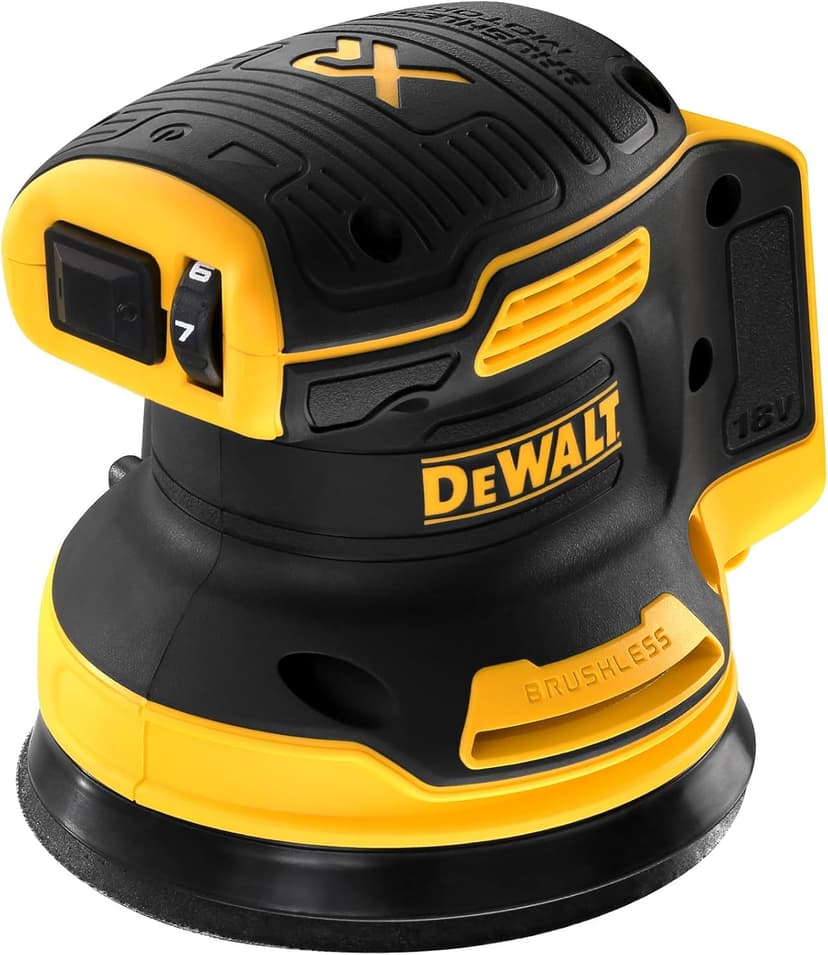 DEWALT 18V XR Brushless 125mm Sander, Tool Only, DCW210N-XJ - 1