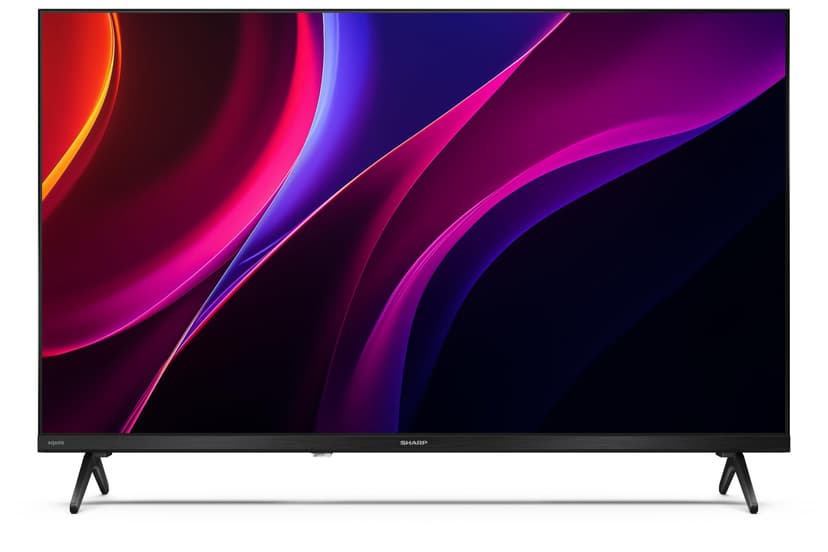 Sharp 32HE2345E - TiVo TV, 32 inch HD, Frameless, 60Hz, HDR10, 2 x 8 W Sound, HDMI 3, USBx2, Black - 5