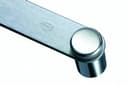 Rosle Stainless Steel Wall Attachment with Cap, 2.2 cm - 2