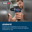 Bosch Professional perceuse-visseuse 12V sans-fil GSR 12V-32 (Advanced KickBack Control, moteur sans charbons, avec batterie 2,0 Ah, GAL 12V-20, accessoires, calage P&C, sac à outil) - 5