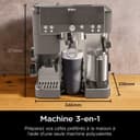 Ninja Luxury Premier 3-in-1 Coffee Maker, Espresso, Cold Brew Coffee and Filter Coffee, 4 Automatic Foam Presets, Dark Grey ES601EUGM - 2