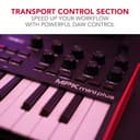 Akai Professional MPK Mini Plus - USB MIDI Keyboard Controller with 37 Mini Keys, 8 MPC Pads, Sequencer, MIDI/CV/Gate I/O, Music Production Software and Native Instruments Sound Package - 6