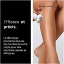 Braun Silk·épil 9 Epilator for Women, 9-041, Silver - Pivoting Head for Easy Hair Removal, Wet & Dry Use, Shaver Head, Trimmer Comb, Lasting Smooth Skin - 3