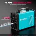 bestarc Plasma Cutter, Pilot Arc [Air Sensor Technology] 110/220V BTC500DP 10th Generation, 50Amps Screen Display Digital Plasma Cutting Machine (BTC500DP 10GEN 110/220V) - 8