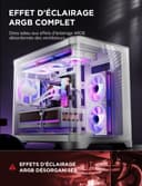 AsiaHorse DAWN Pro 120mm ARGB PC Case Fan [3 Pack] Infinity Mirror Daisy Chain HDB Bearing 1850 RPM PWM High Airflow 71 CFM High Static Pressure 2.6 mmH2O 5V 3Pin RGB Sync - 5