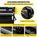 VEVOR Vinyl Cutting Plotter 870mm Vinyl Cutting Plotter for Printing Vinyl Auto Cut Camera Contours LCD Display Adjustable Strength and Speed Compatible with Windows - 3
