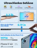 HONGO Portable Screen IPS Laptop Screen USB C Built-in Dual Speakers, Eye Care Portable Display for Laptop/PC/Mac/PS5/4/Xbox with /USB Type C Port & Smart Cover (15-inch 1080) - 5