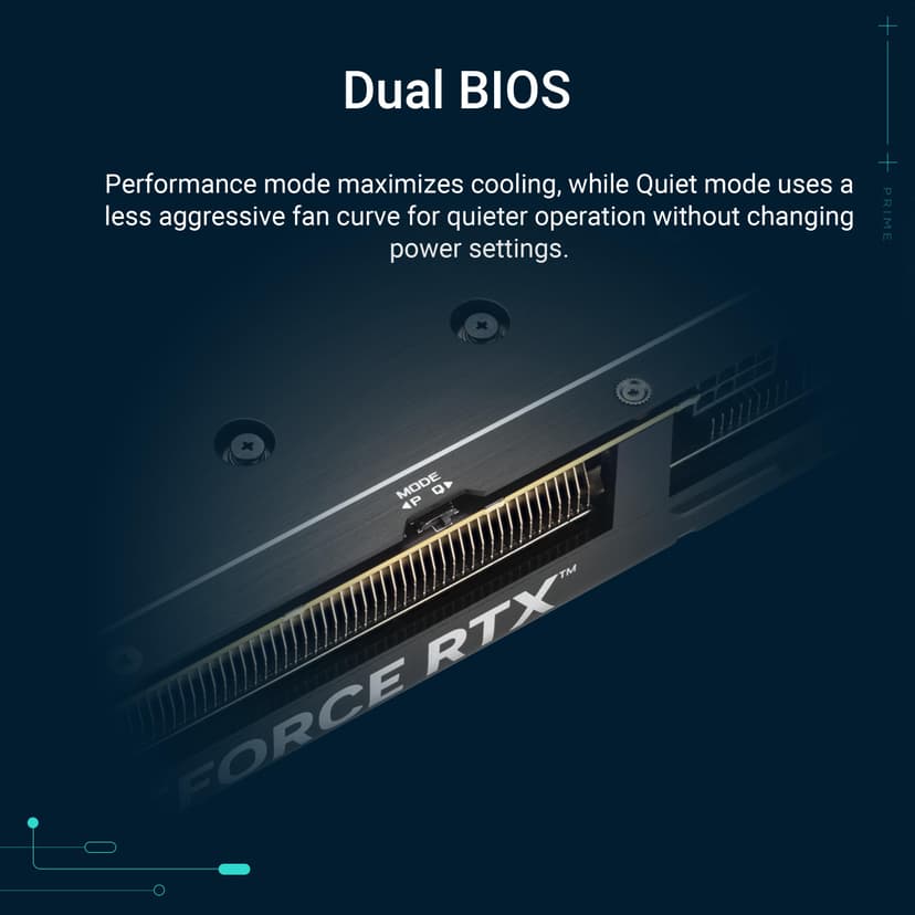 ASUS Prime NVIDIA GeForce RTX 5060 OC Edition, Graphics Card 8GB GDDR7, 128 Bit, PCIe 5.0, 3 Axial-Tech Fans, 1 HDMI 2.1, 3 DisplayPort 2.1, GPU Tweak III, Black, PRIME-RTX5060-O8G - 5